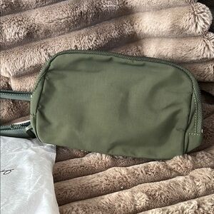 Ampere Creations Green Fanny Pack